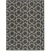 Nourison Horizon Indoor/Outdoor Black HOZ01 5 ft. X 7 ft. Rect. Rug