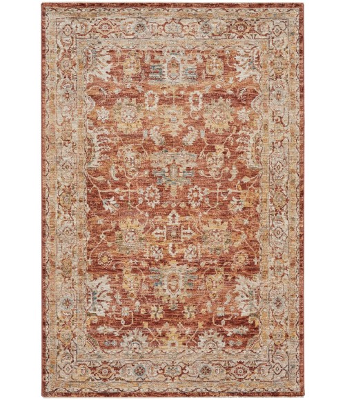 Nourison Petra Rust PTR02 5 ft. 3 in. X 7 ft. 8 in. Rect. Rug