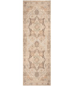 Nourison Vintage Washables Coral Mint VWS11 2 ft. X 6 ft. Rect. Rug