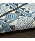 Nourison Nordic Blue NRC06 5 ft. X 7 ft. Rect. Rug