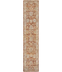 Nourison Petra Rust PTR02 2 ft. 3 in. X 10 ft. 2 in. Rect. Rug