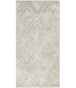 Nourison Dekor Ivory Beige DEK05 2 ft. X 4 ft. Rect. Rug