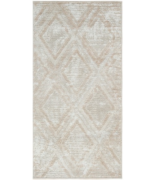 Nourison Dekor Ivory Beige DEK05 2 ft. X 4 ft. Rect. Rug