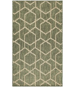 Nourison Horizon Indoor/Outdoor Green HOZ01 3 ft. X 5 ft. Rect. Rug