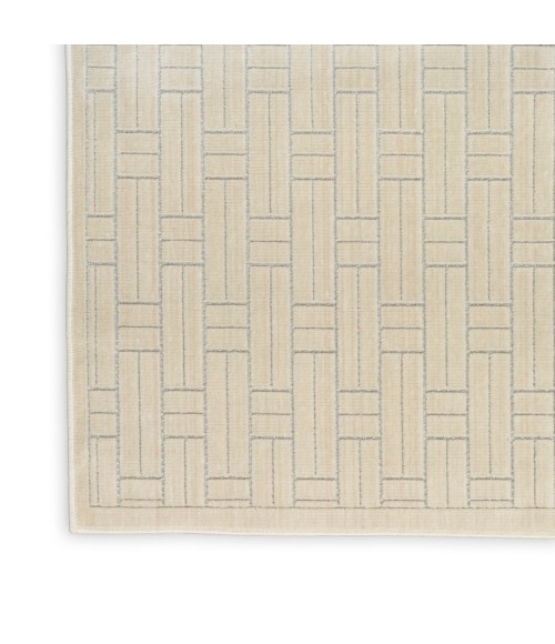 Nourison Washable Charm Ivory WCH02 4 ft. X 6 ft. Rect. Rug