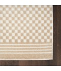 Nourison Casual Beige CSU02 2 ft. X 6 ft. Rect. Rug