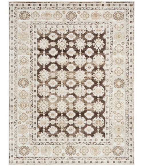 Nourison Dekor Ivory Brown DEK02 4 ft. X 6 ft. Rect. Rug