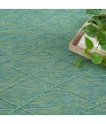 Nourison Practical Solutions Blue Green PSL01 4 ft. X 6 ft. Rect. Rug