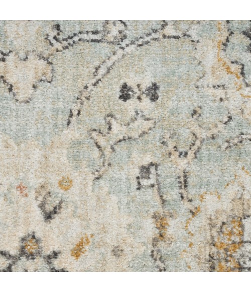 Nourison Oushak Home Mint OUS01 2 ft. X 6 ft. Rect. Rug