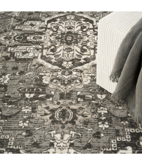 Nourison Concerto Grey CNC05 5 ft. 3 in. X 7 ft. 3 in. Rect. Rug