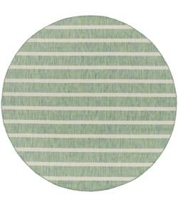 Nourison Positano Blue Green Ivory POS03 8 ft. X Round Rug