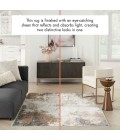 Nourison Glam Taupe/Multi Rug GLM06 5 ft. 3 in. X 7 ft. 3 in. Rect. - Rugs Town Nourison Glam Taupe/Multi GLM06 5 ft. 3 in. X 7 ft. 3 in. Rect. Rug