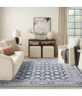 Nourison Dekor Grey Navy DEK02 7 ft. 10 in. X 9 ft. 10 in. Rect. Rug