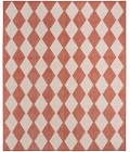 Nourison Positano Terracotta POS04 6 ft. X 9 ft. Rect. Rug