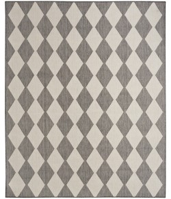 Nourison Positano Charcoal POS04 6 ft. X 9 ft. Rect. Rug