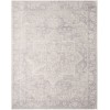 Nourison Astra Machine Washable Grey ASW12 9 ft. X 12 ft. Rect. Rug