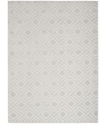 Nourison Casual Light Grey CSU03 3 ft. 11 in. X 5 ft. 11 in. Rect. Rug