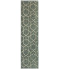 Nourison Horizon Indoor/Outdoor Green HOZ01 2 ft. 2 in. X 8 ft. Rect. Rug