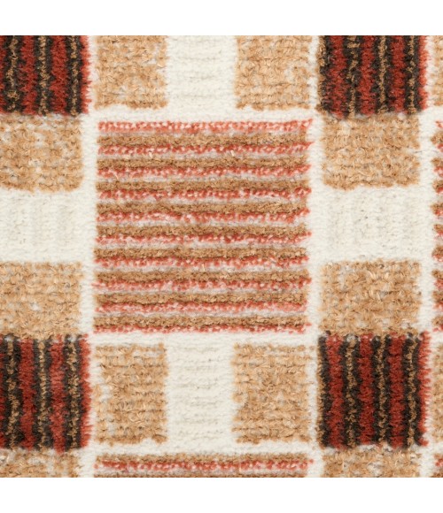Nourison Nordic Rust NRC14 2 ft. X 6 ft. Rect. Rug