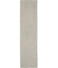 Nourison Positano Light Grey POS01 2 ft. X 6 ft. Rect. Rug