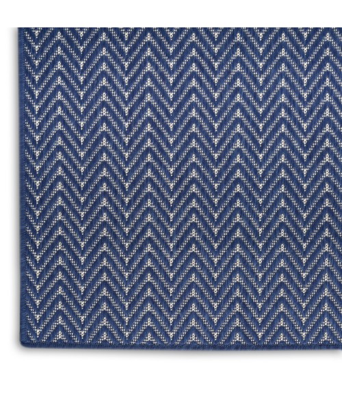 Nourison Horizon Indoor/Outdoor Navy HOZ02 9 ft. X 12 ft. Rect. Rug