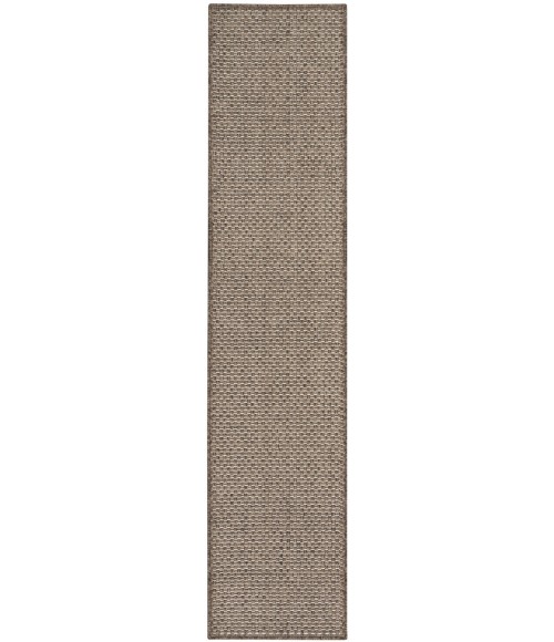 Nourison Tulum Brown TLM03 2 ft. 2 in. X 8 ft. Rect. Rug