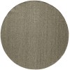 Nourison Tulum Olive TLM04 8 ft. X Round Rug