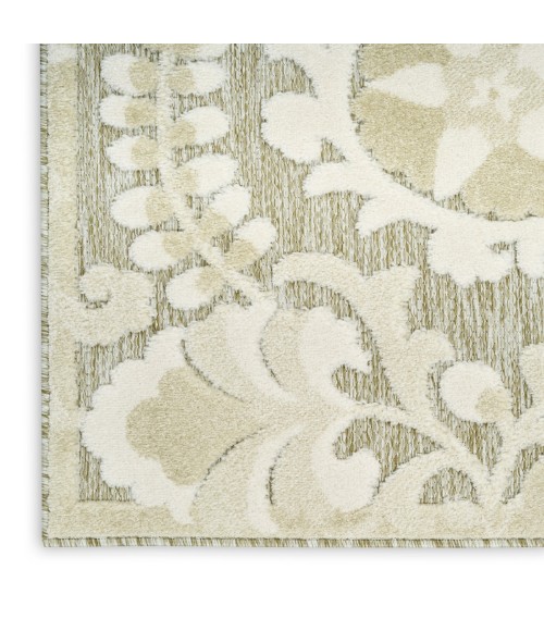 Nourison Aloha Ivory Sage ALH17 3 ft. 6 in. X 5 ft. 6 in. Rect. Rug