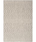 Nourison Positano Light Grey POS02 7 ft. X 10 ft. Rect. Rug
