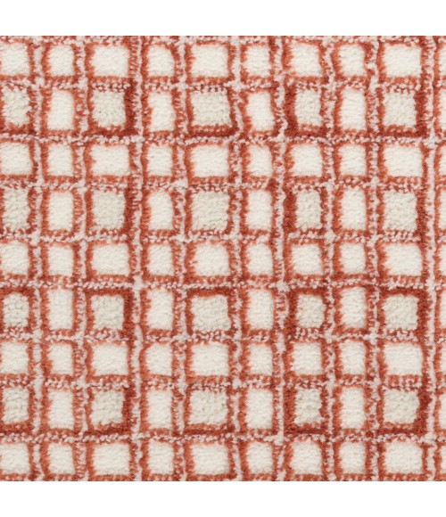 Nourison Nordic Brick Ivory NRC03 5 ft. X 7 ft. Rect. Rug