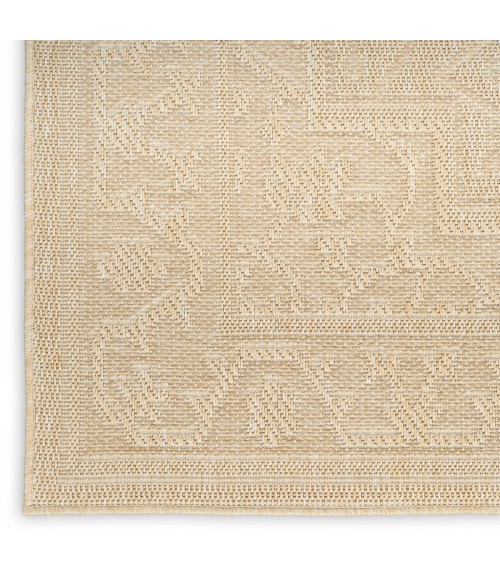 Nourison Tulum Cream TLM05 2 ft. 2 in. X 10 ft. Rect. Rug