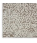 Nourison Damask White DAS06 3 ft. 6 in. x 5 ft. 6 in. Rect. Rug