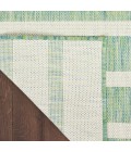 Nourison Positano Blue Green Ivory POS03 2 ft. 2 in. X 8 ft. Rect. Rug