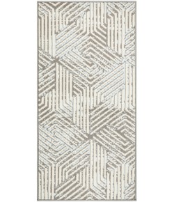 Nourison Home Grafix GRF39 Grey 3 ft. X 5 ft. Area Rug