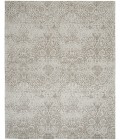 Nourison Damask White DAS06 8 ft. x 10 ft. Rect. Rug
