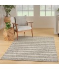 Nourison Positano Grey Ivory POS03 5 ft. X 7 ft. Rect. Rug