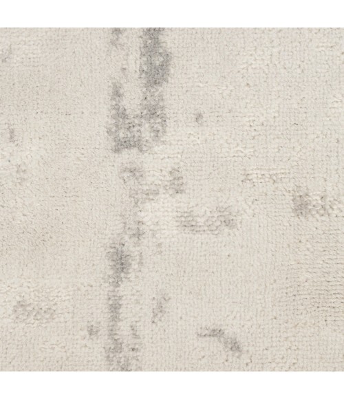 Nourison Concerto Cream Grey CNC01 2 ft. 2 in. X 7 ft. 6 in. Rect. Rug