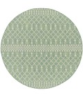 Nourison Positano Blue Green POS02 6 ft. X Round Rug