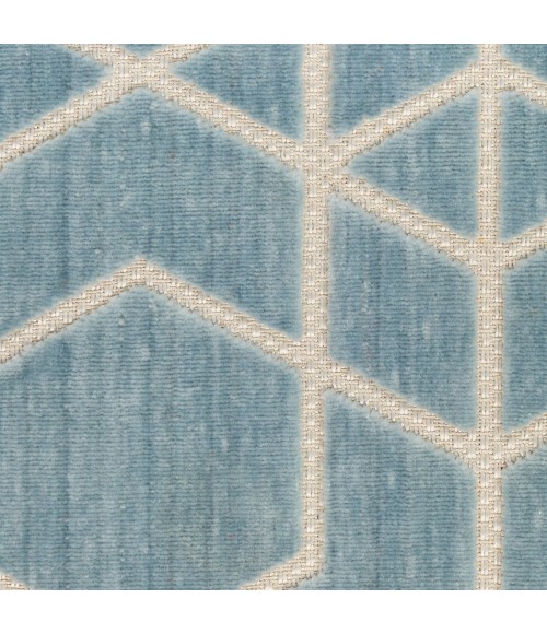 Nourison Washable Charm Blue Ivory WCH01 4 ft. X 6 ft. Rect. Rug