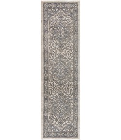 Nourison Concerto Ivory Blue CNC05 2 ft. 2 in. X 7 ft. 6 in. Rect. Rug