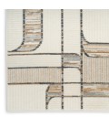 Nourison Nordic Ivory Multicolor NRC17 4 ft. X 6 ft. Rect. Rug