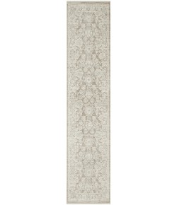 Nourison Outlines Ivory Mocha OLN03 2 ft. 2 in. X 12 ft. Rect. Rug