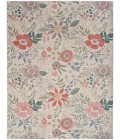 Nourison Nourison Washables Cream Multicolor NWB06 9 ft. 2 in. X 12 ft. Rect. Rug