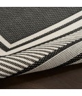 Nourison Horizon Indoor/Outdoor Black HOZ03 8 ft. X 10 ft. Rect. Rug