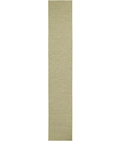 Nourison Positano Green POS01 2 ft. 2 in. X 10 ft. Rect. Rug