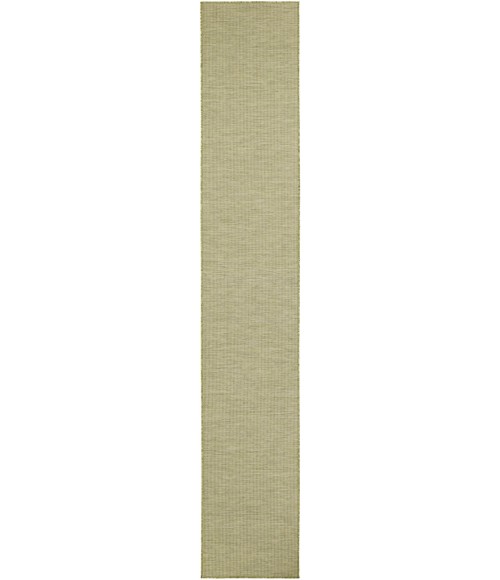 Nourison Positano Green POS01 2 ft. 2 in. X 10 ft. Rect. Rug