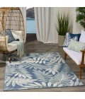 Nourison Aloha Blue ALH18 5 ft. 3 in. X 7 ft. 5 in. Rect. Rug
