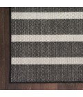 Nourison Positano Black Ivory POS03 7 ft. X 10 ft. Rect. Rug