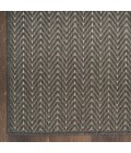 Nourison Horizon Indoor/Outdoor Charcoal HOZ02 9 ft. X 12 ft. Rect. Rug