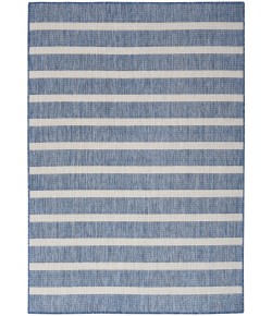 Nourison Positano Navy Ivory POS03 4 ft. X 6 ft. Rect. Rug